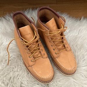 Red Wing Moc Toe Boots NWT